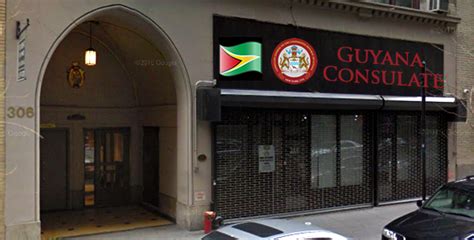 where is the guyana consulate in new york